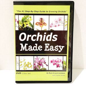 Orchids Made Easy 3 Disc DVD Set Step By Step Guide How To Growing Orchids Grow